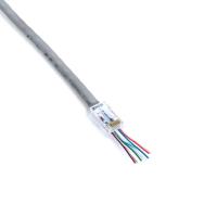 FRISBY FNW-RJ4528N EZ RJ-45 Cat 6 Yeni Nesil Delikli Konnektör 100lü Kutu - 1